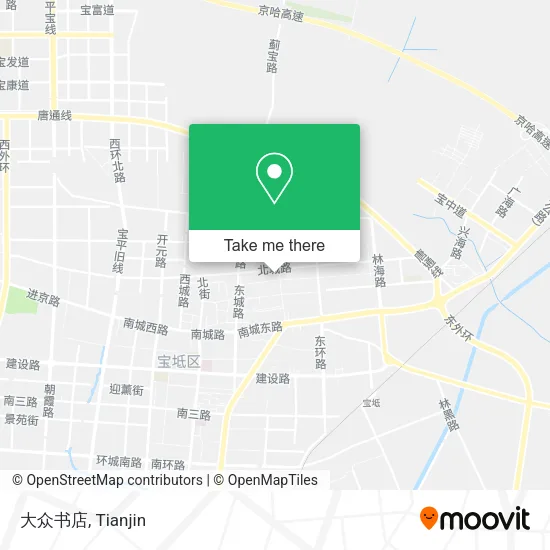 大众书店 map