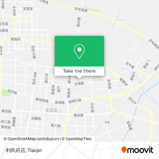 利民药店 map