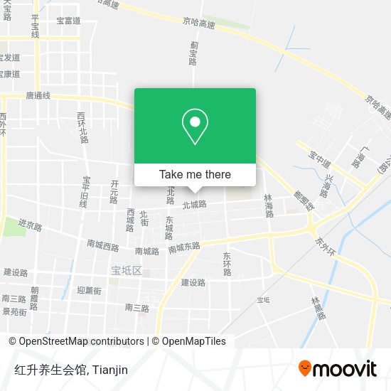 红升养生会馆 map