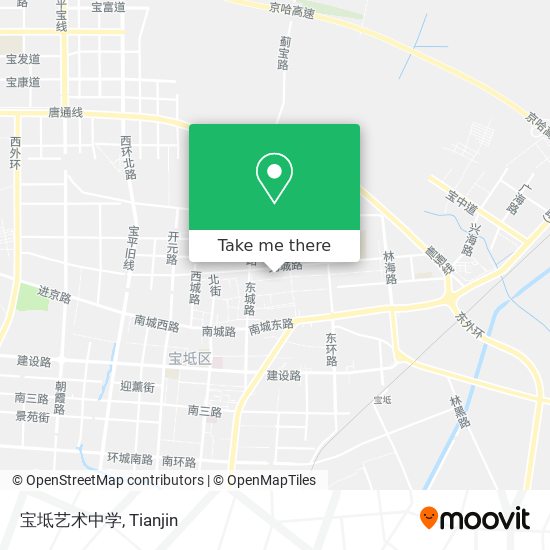 宝坻艺术中学 map