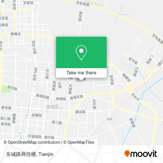 东城路商住楼 map