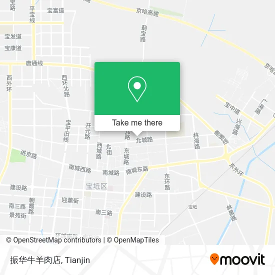 振华牛羊肉店 map