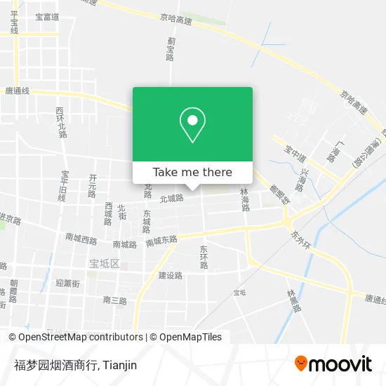 福梦园烟酒商行 map