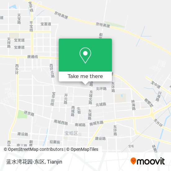 蓝水湾花园-东区 map