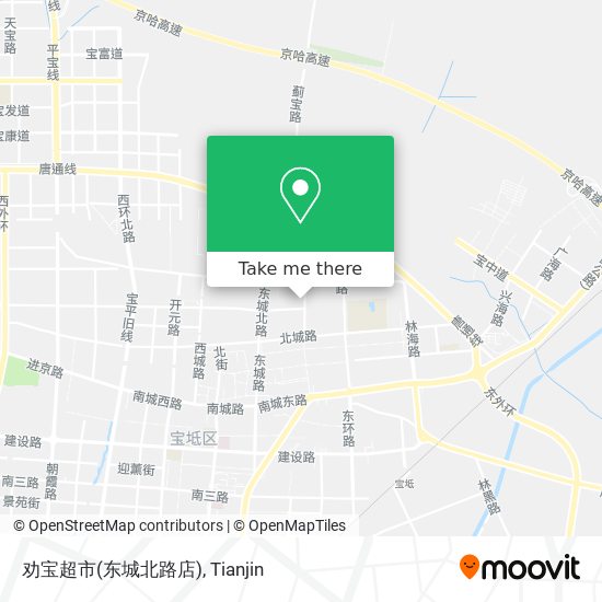 劝宝超市(东城北路店) map