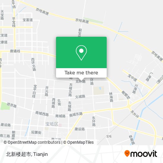 北新楼超市 map