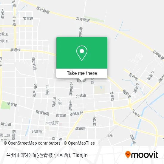 兰州正宗拉面(挹青楼小区西) map