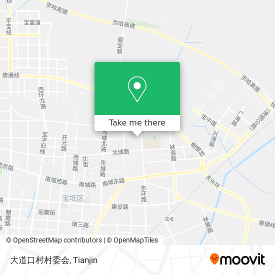 大道口村村委会 map