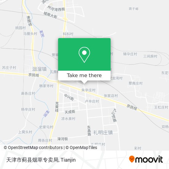 天津市蓟县烟草专卖局 map