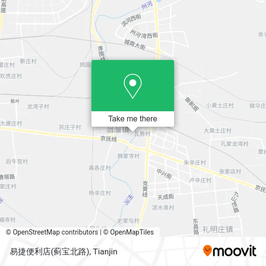 易捷便利店(蓟宝北路) map