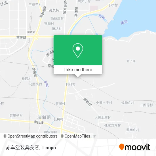 赤车堂装具美容 map