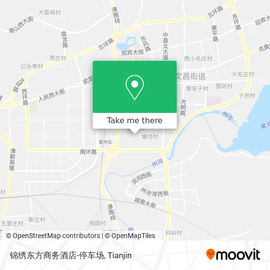 锦绣东方商务酒店-停车场 map