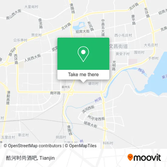 酷河时尚酒吧 map