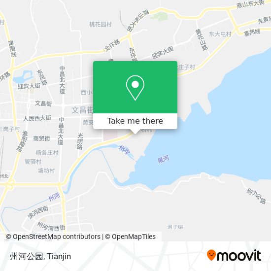 州河公园 map