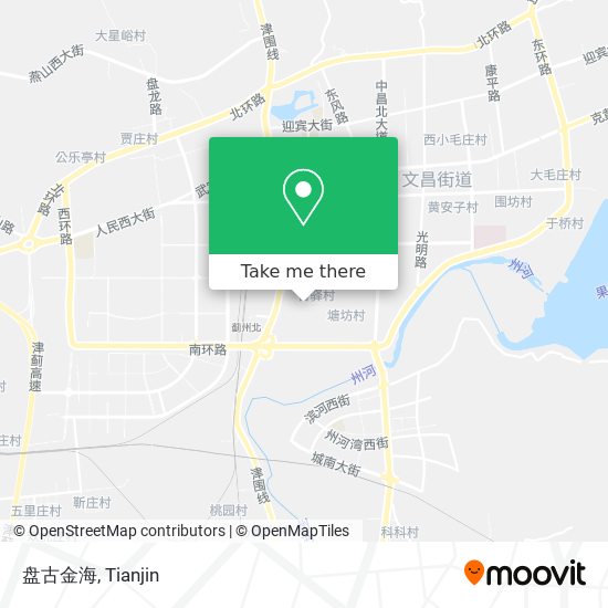 盘古金海 map