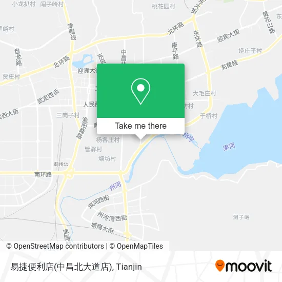 易捷便利店(中昌北大道店) map