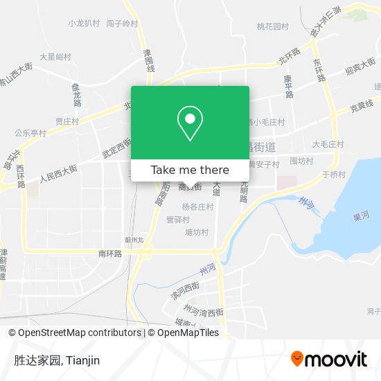 胜达家园 map