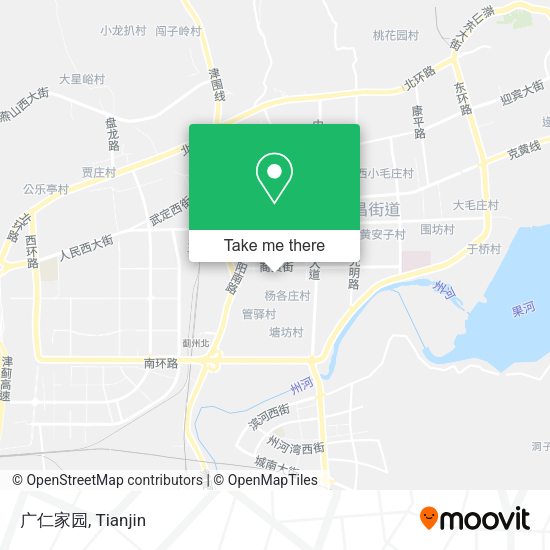 广仁家园 map