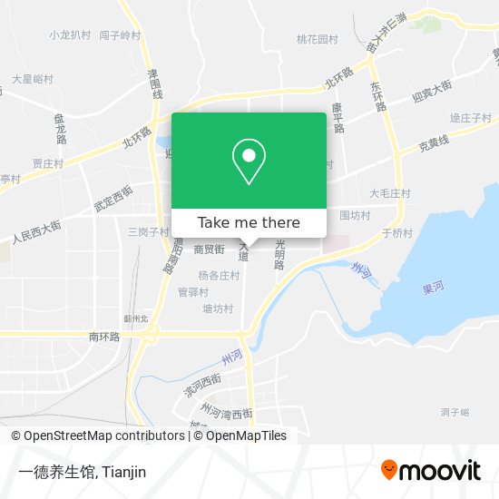 一德养生馆 map