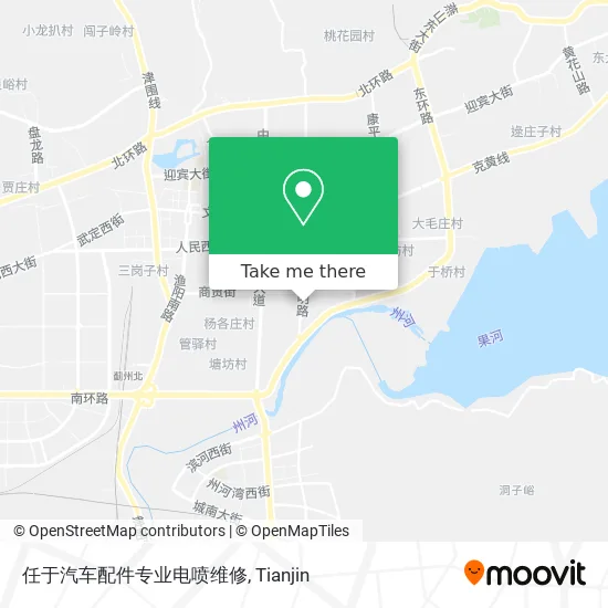 任于汽车配件专业电喷维修 map