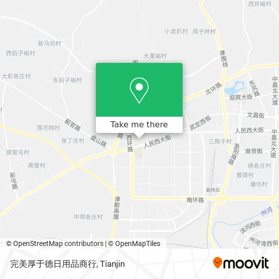 完美厚于德日用品商行 map