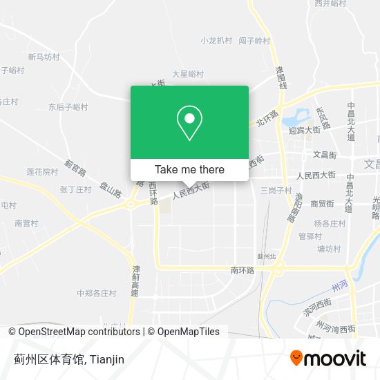 蓟州区体育馆 map