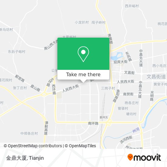 金鼎大厦 map