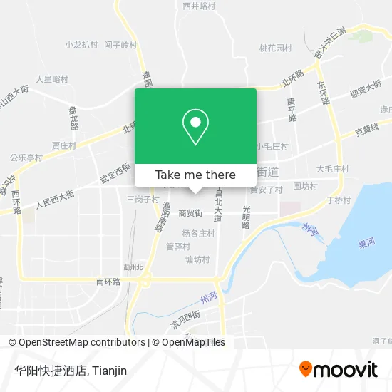 华阳快捷酒店 map