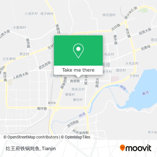 灶王府铁锅炖鱼 map