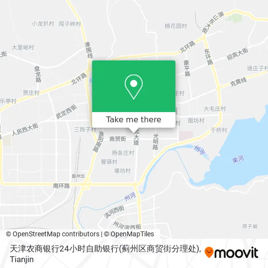 天津农商银行24小时自助银行(蓟州区商贸街分理处) map