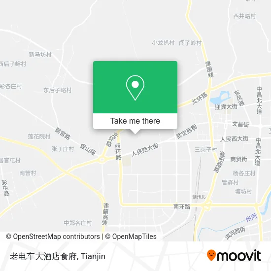 老电车大酒店食府 map