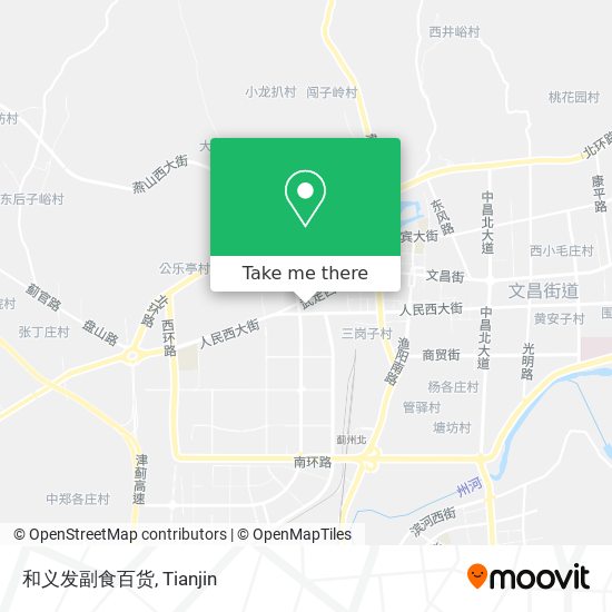 和义发副食百货 map