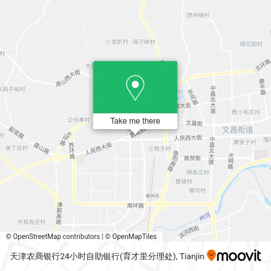 天津农商银行24小时自助银行(育才里分理处) map