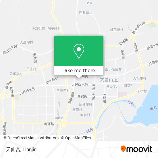 天仙宫 map