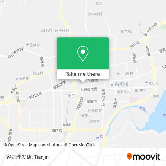 容妍理发店 map