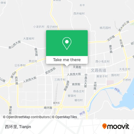 西环里 map