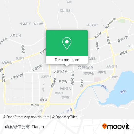 蓟县诚信公寓 map