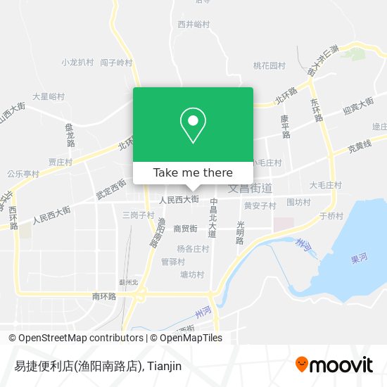 易捷便利店(渔阳南路店) map