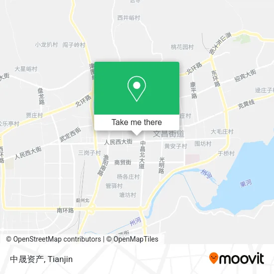 中晟资产 map