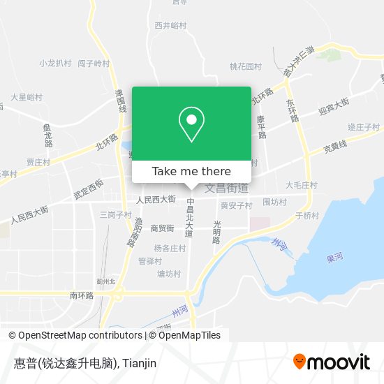 惠普(锐达鑫升电脑) map