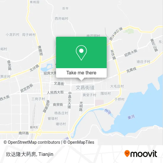 欣达隆大药房 map