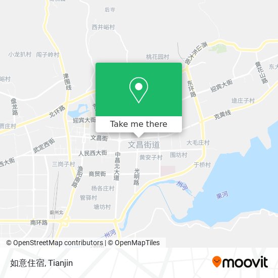 如意住宿 map