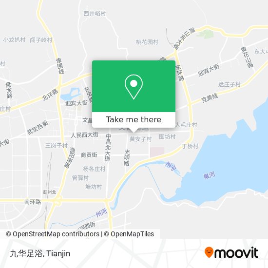 九华足浴 map
