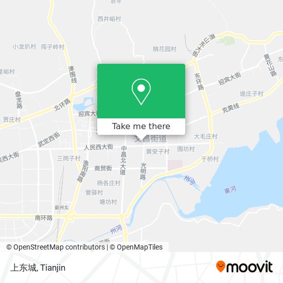 上东城 map