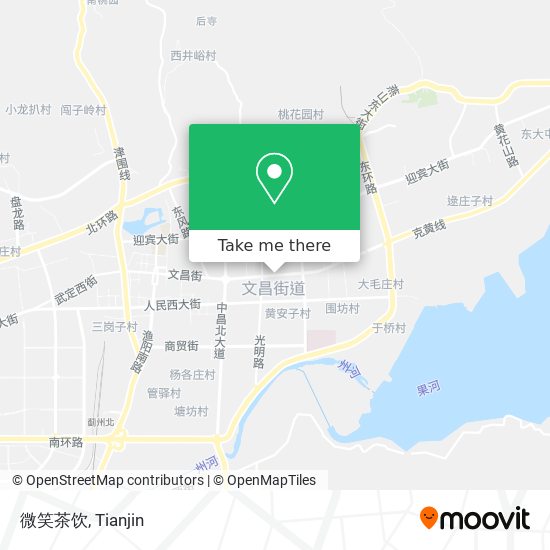 微笑茶饮 map