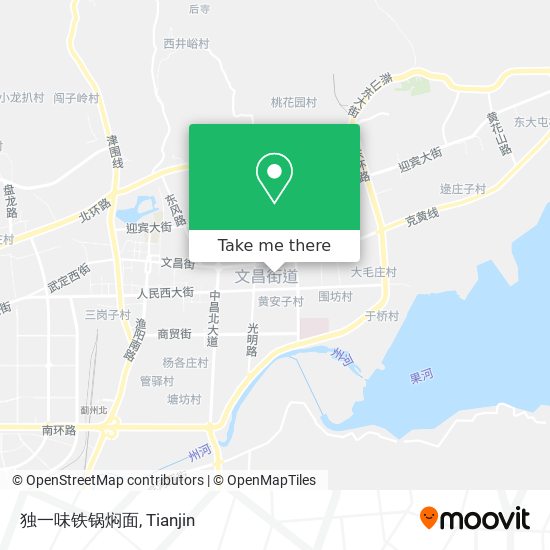 独一味铁锅焖面 map