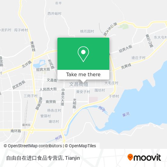 自由自在进口食品专营店 map