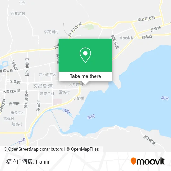 福临门酒店 map