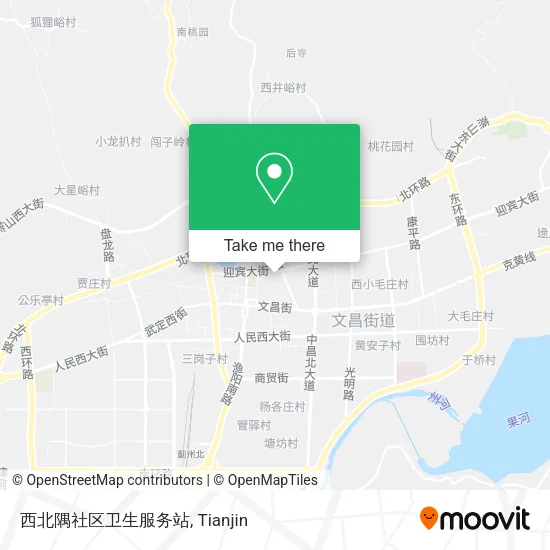 西北隅社区卫生服务站 map