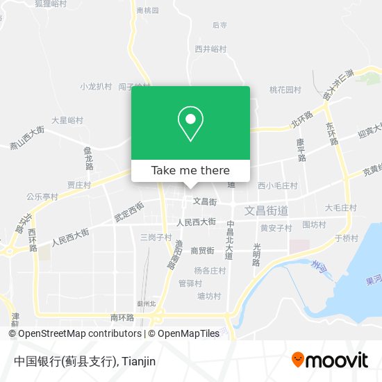 中国银行(蓟县支行) map